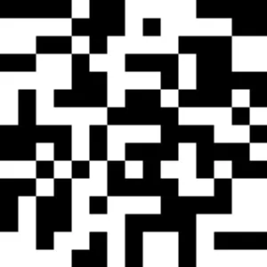 盤面をQRコードの風にした画像